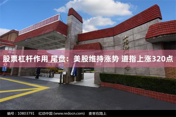 股票杠杆作用 尾盘：美股维持涨势 道指上涨320点