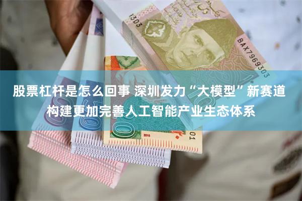 股票杠杆是怎么回事 深圳发力“大模型”新赛道 构建更加完善人工智能产业生态体系