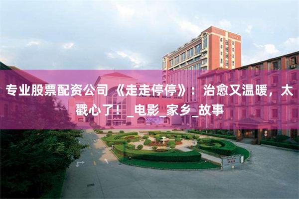 专业股票配资公司 《走走停停》：治愈又温暖，太戳心了！_电影_家乡_故事