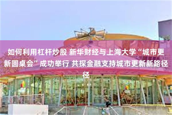 如何利用杠杆炒股 新华财经与上海大学“城市更新圆桌会”成功举行 共探金融支持城市更新新路径